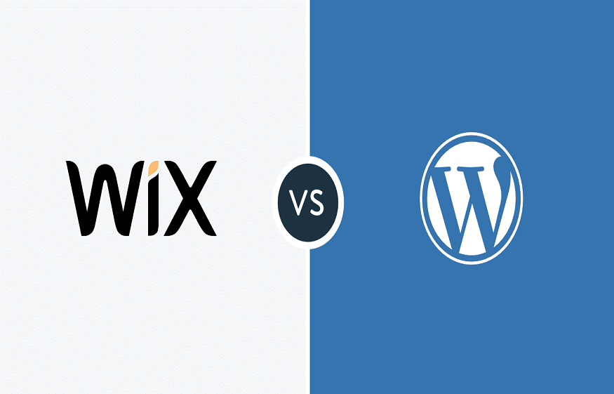 wix and wordpress.